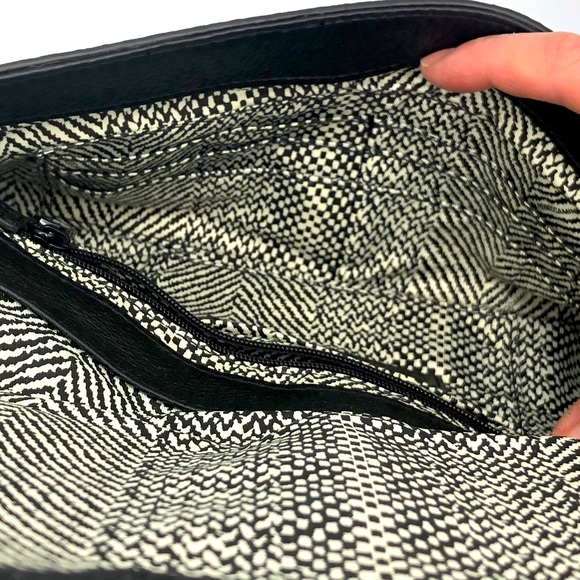 REBECCA MINKOFF QUILTED LEATHER CLUTCH/CROSSBODY - Picture 5 of 15